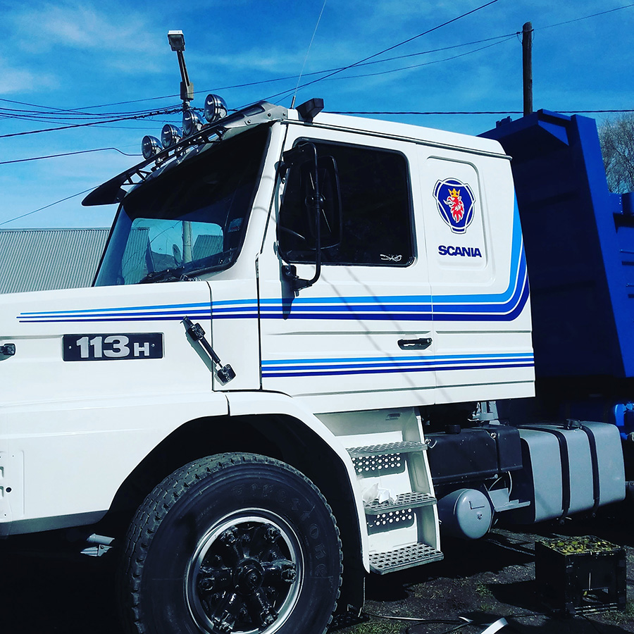 Grafica Muñiz en la guia esquel