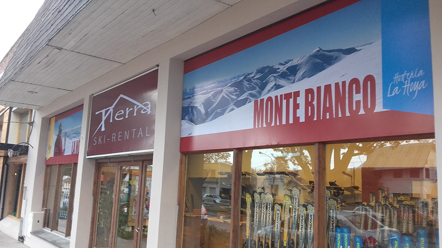 Grafica Muñiz en la guia esquel
