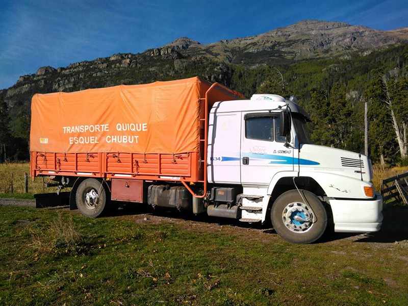 Transportes Quique en La Guia Esquel