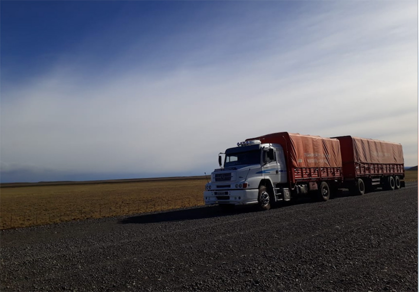 Transportes Quique en La Guia Esquel