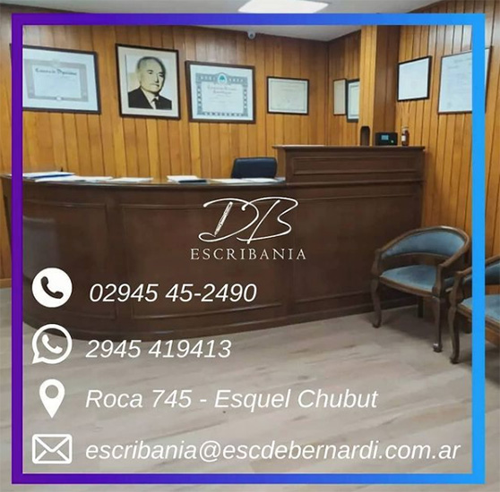 Escribanía De Bernardi en La Guia Esquel
