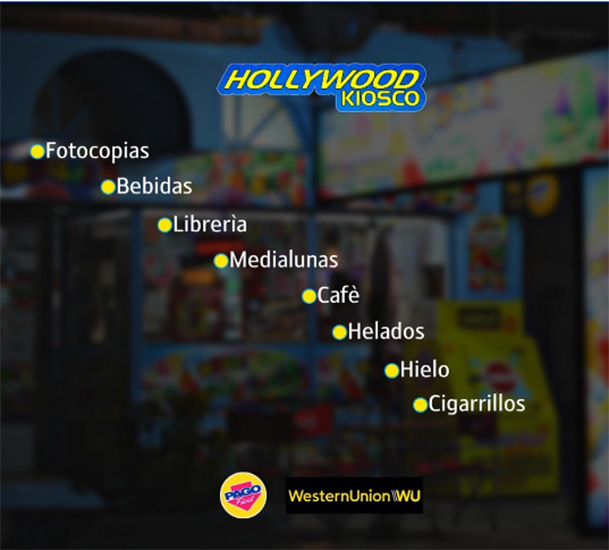 Kiosco Hollywood en La Guia Esquel