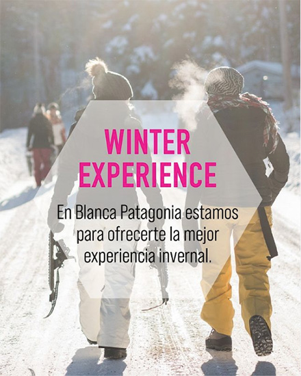 Patagonia Blanca outdoor en La Guia Esquel