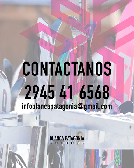 Patagonia Blanca outdoor en La Guia Esquel