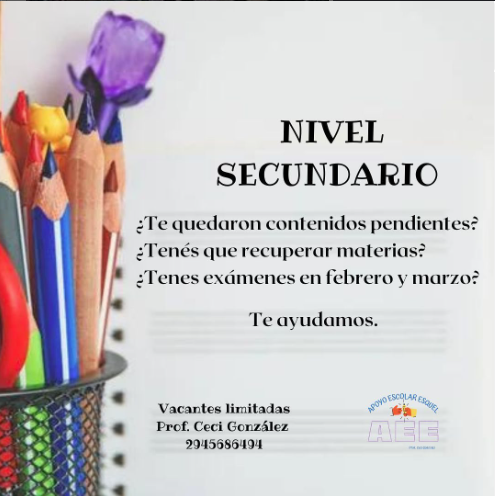 Apoyo Escolar Esquel en La Guia Esquel