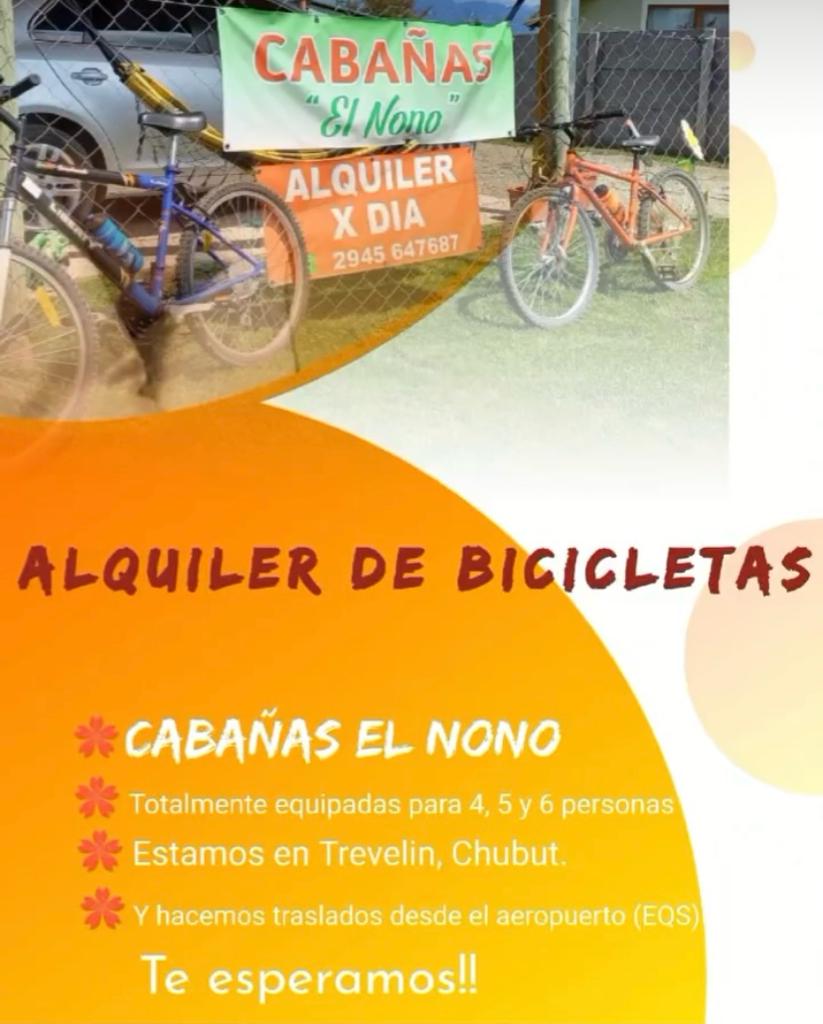 Cabañas el Nono Trevelin en La Guia Esquel