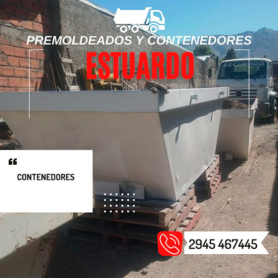 Estuardo premoldeados y contenedores en La Guia Esquel