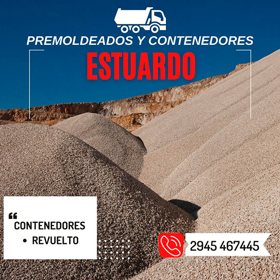 Estuardo premoldeados y contenedores en La Guia Esquel